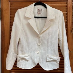 Nanette Lepore cream jacket